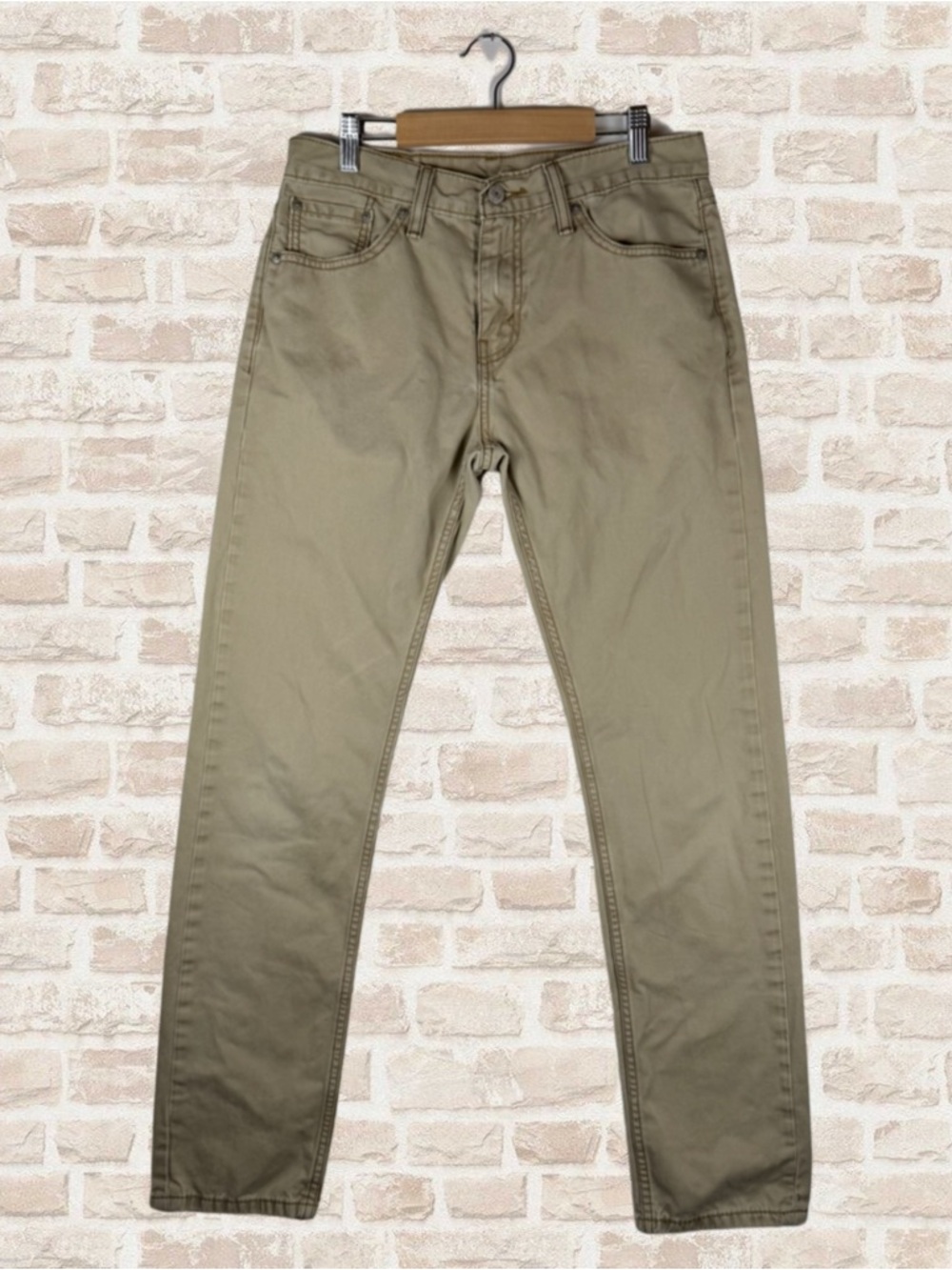 Men’s Levi’s Khaki Jeans White Tab 508 Size 29x32